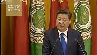 President Xi Jinping Delivers Speech At Arab League HQ In Cairo 