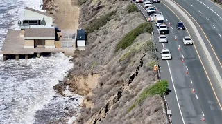 Cliffside Crack is Getting Closer to Pacific Coast HWY