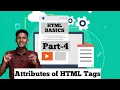 Attributes of HTML Tags HTML Basics For beginners Web designing Part - 4 Safeonnet