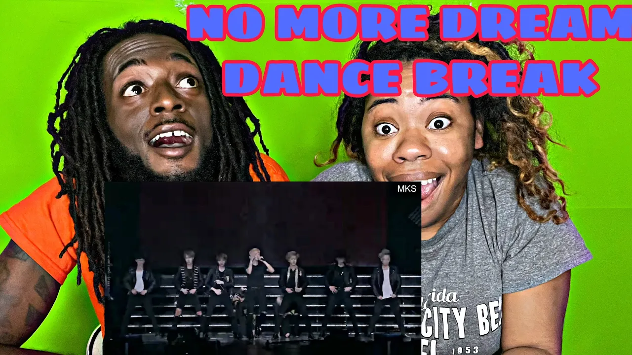 BTS - NO MORE DREAM + DANCE BREAK (COUPLES REACTION)