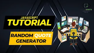 Javascript Tutorial For Beginners In Hindi Create Random Quote Generator Using HTML CSS And JS