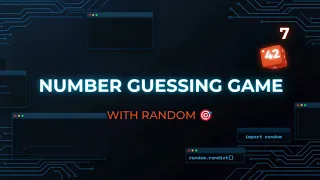 Python Number Guessing Game Using Random Module Beginner Python Project CodeTheFuture11
