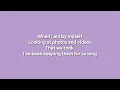 Just Missing You - Emma Heesters (Lyrics Video)