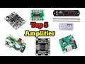 Top 5 mini amplifier| best amplifier TG113, PAM8610,PAM8403,Bluetooth panel  @Electronicsproject99