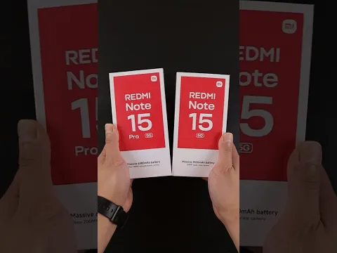فتح علبة ريدمى نوت 15 و 15 برو .. وكلام مهم 😎