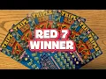 Download Lagu Winning with a red seven on Florida lottery triple red 7’s  scratch off tickets ￼