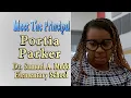Meet The Principal Portia Parker