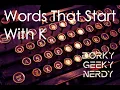 Crossword Clues Starting with K Mini
