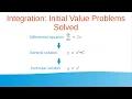 4 4 Integration Initial Value Problems Explained