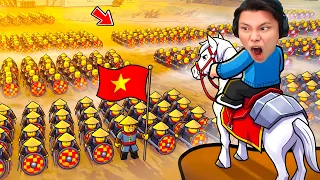 [ROBLOX] JayGray Xây Dựng Quân Đội Của Riêng Mình😜🌍Thử Thách Đại Chiến Lính Cưỡi Ngựa Thời Trung Cổ
