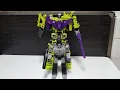 V1 Transformers Stop Motion G1 Megatron and Constructicons Devastator