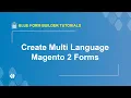 How to Create Multi Language Forms Blue Form Builder Tutorial
