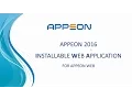 Appeon 2016 Installable Web Application