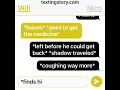 NICO GETS SICK