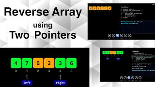 Reverse an Array Using Two Pointers Step-by-Step Explanation for Beginners