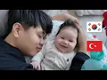 Lagu 3개월된 한국 튀르키예 혼혈 아이의 일상 🇹🇷🇰🇷