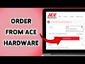 How To Order From Ace Hardware Place Orders At Ace Hardware Online 2026
