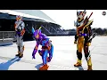 Download Lagu Kamen Rider Gavv Team Up Henshin HQ【仮面ライダーガヴ】| Master Gavv, Valen Frappe Custom, Vram A la Mode