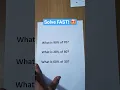How to Calculate Percentages FAST Easy Math Trick You ll Never Forget