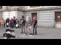 Download Lagu Reggae Busker singing three little birds (Street Performance)
