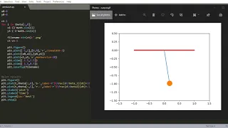 Solving Second Order ODE in PYTHON - Pendulum Oscillation