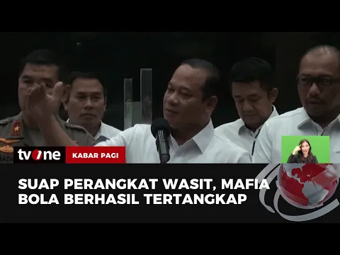 Dugaan Suap Pengaturan Skor, Satgas Anti Mafia Bola Tangkap Enam Tersangka