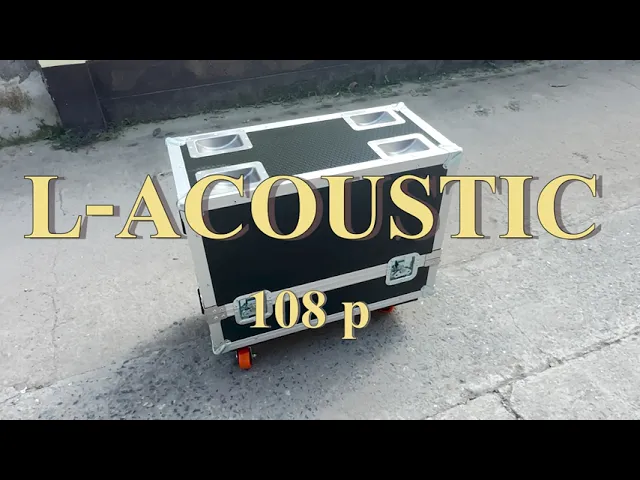 กล่องใส่ลำโพง      L-acoustic 108P