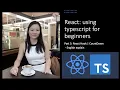React using typescript count down react hook english