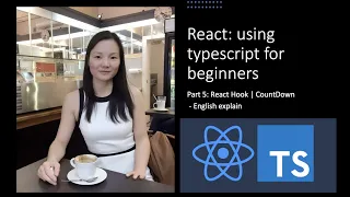 React using typescript count down react hook english