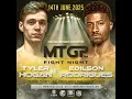 Download Lagu Tyler Hogan vs Edilson Rodrigues // MTGP Fight Night 94 // June 21st // The Royal Regency