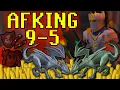 AFKing 9 to 5 Rune Adamant Dragons