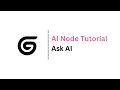 Gumloop AI Node Tutorial - Ask AI