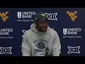 Watch Rod West on WVU corners Vincent Smith