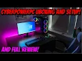 GAMING PC From CyberPowerPC Unboxing Setup
