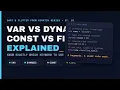 Dart Tutorial for Absolute Beginners 2026 var vs dynamic const vs final in Dart Explained Ep 6