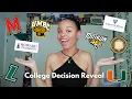 COLLEGE DECISION REVEAL 2022 UMD UMiami more