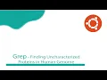 Bioinformatics Grep - Finding Uncharacterized Proteins In Human Genome BioCode