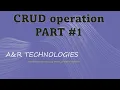 1 CRUD operation HTTP methods JSON server