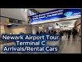 Newark Liberty Airport Terminal C Arrivals and Rental Car Pick Up 2026
