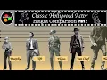 Height Comparison Classic Hollywood Actors Part 2