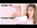 Etsy Shipping Tutorial 2021 Step by Step How I Process and Package Etsy Orders from Home