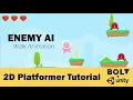 Easy Free Game Design Tutorial 13 - Enemy AI Walk Animation