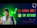 9 Push Your Local Code to a New GitHub Repository Git GitHub Tutorial
