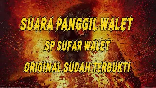 suara panggil walet sp sufar walet terbukti mengginapkan walet 2024