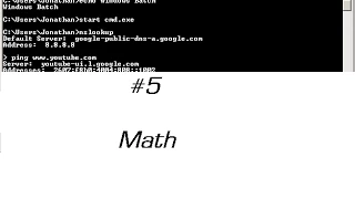 Windows Batch Scripting Tutorial Episode 5 - Math
