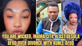 you are wicked mama cita blast desola afod over divorce with kunle afod yoruba movie 2026 drama