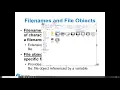 Chapter 6 File Extensions Object and Opening Files
