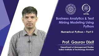 Numerical Python Part II