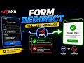 Redirect Show Custom Message after Form Submit n8n PHP