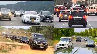 expensive convoys lead to anambra state for obi cubana mother burial